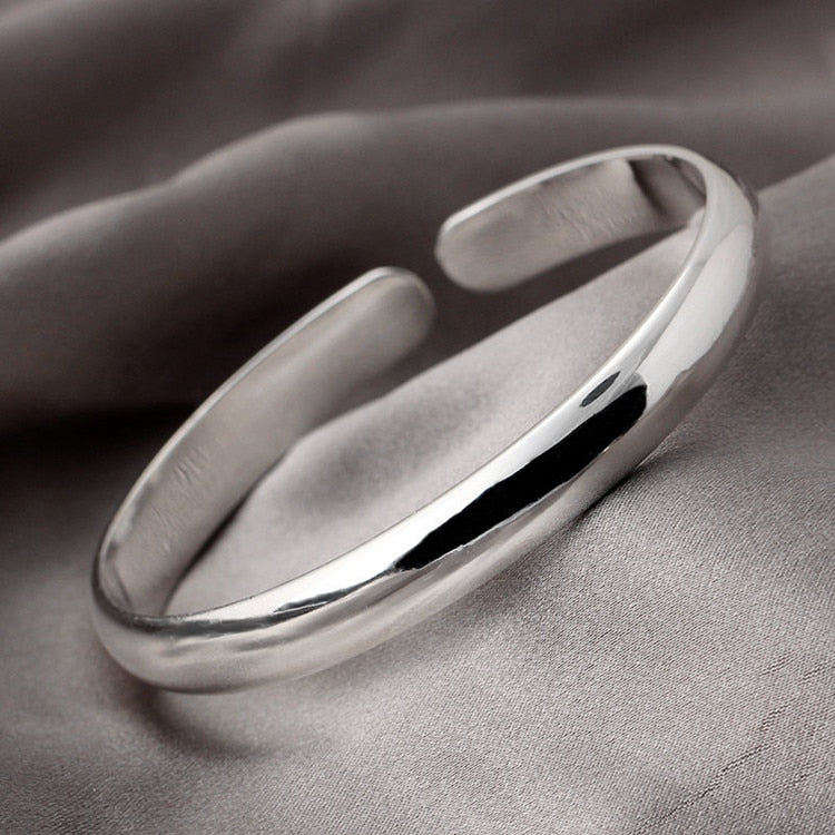 Sterling Silver Cuff Bangle Bracelet