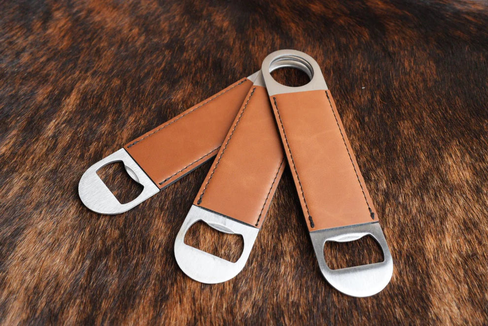 Leather Bottle Opener